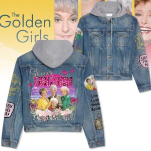 The Golden Girls 2D Hooded Denim Jacket - HD10259990