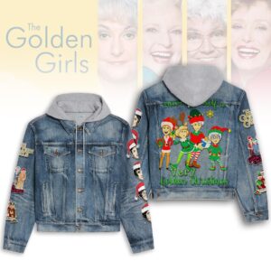 The Golden Girls 2D Hooded Denim Jacket - HD10259992