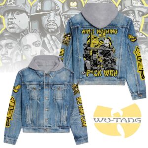 Wu-Tang Clan 2D Hooded Denim Jacket - HD10260004