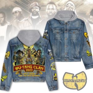 Wu-Tang Clan 2D Hooded Denim Jacket - HD10260005