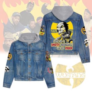 Wu-Tang Clan 2D Hooded Denim Jacket - HD10260006