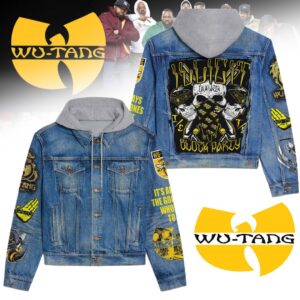 Wu-Tang Clan 2D Hooded Denim Jacket - HD10260008