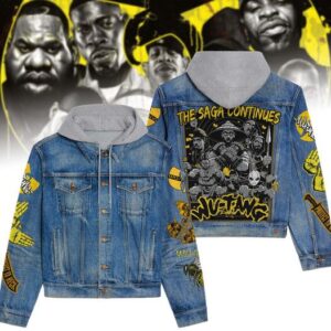 Wu-Tang Clan 2D Hooded Denim Jacket - HD10260009