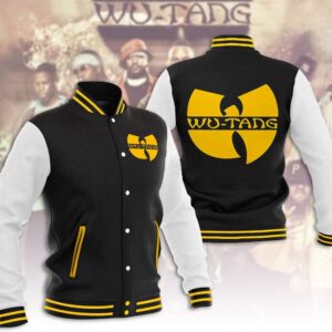 Wu-Tang Clan 3D Baseball Button Jacket - HD10260010
