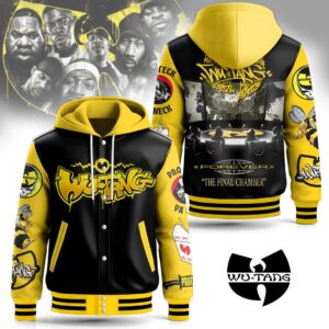 Wu-Tang Clan 3D Baseball Button Jacket - HD10260017