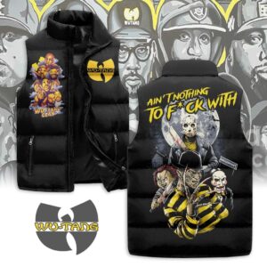 Wu-Tang Clan 3D Sleeveless Puffer Jacket - HD10260022