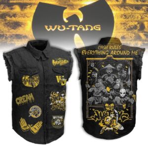 Wu-Tang Clan Sleeveless Denim Shirt - HD10260031