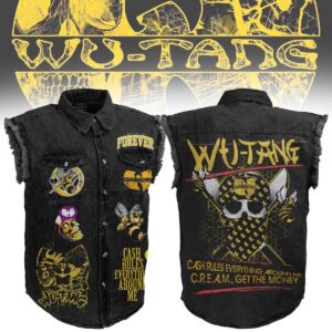Wu-Tang Clan Sleeveless Denim Shirt - HD10260032