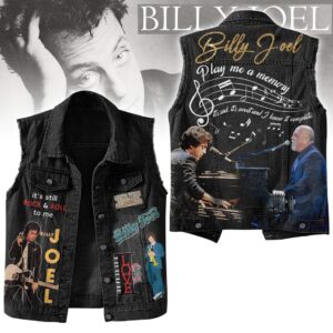 Billy Joel Sleeveless Denim Shirt - HD10260046