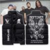 Deftones 3D Sleeveless Puffer Jacket - HD10260059