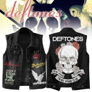 Deftones Sleeveless Denim Shirt - HD10260060