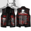 Marilyn Manson Sleeveless Denim Shirt - HD10260078