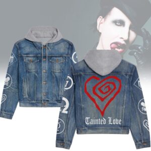Marilyn Manson 2D Hooded Denim Jacket - HD10260082