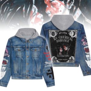 My Chemical Romance 2D Hooded Denim Jacket - HD10260118