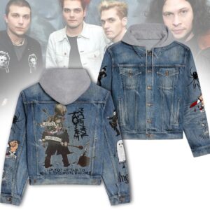 My Chemical Romance 2D Hooded Denim Jacket - HD10260120