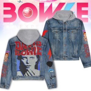David Bowie 2D Hooded Denim Jacket - HD10260129