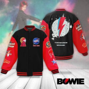 David Bowie 3D Baseball Button Jacket - HD10260132