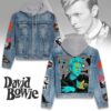 David Bowie 2D Hooded Denim Jacket - HD10260134