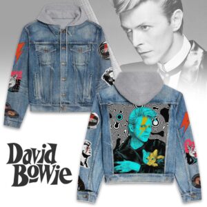David Bowie 2D Hooded Denim Jacket - HD10260134
