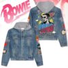 David Bowie 2D Hooded Denim Jacket - HD10260135