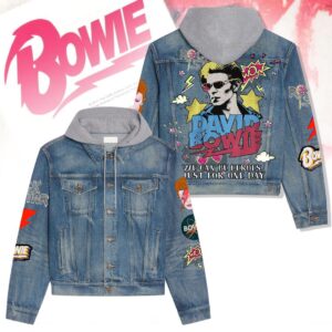 David Bowie 2D Hooded Denim Jacket - HD10260135