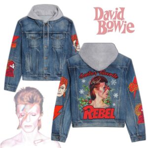 David Bowie 2D Hooded Denim Jacket - HD10260142