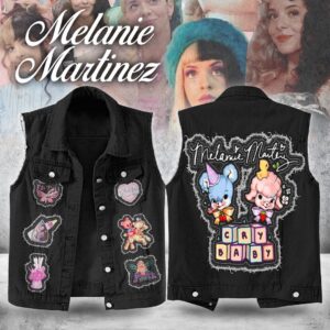 Melanie Martinez Sleeveless Denim Shirt - HD10260179