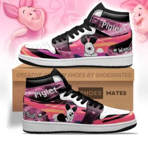 Winnie The Pooh Air Jordan High Top Shoes - HD10260292