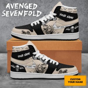 Avenged Sevenfold Air Jordan High Top Shoes - 2711351794