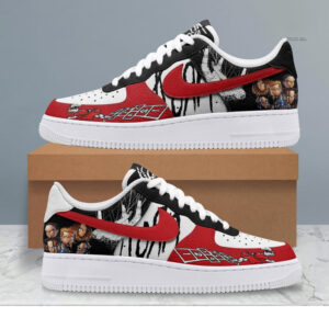 Korn Custom Nike Logo AF1 Shoes - 2711351846