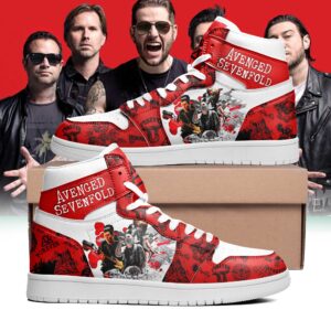 Avenged Sevenfold Air Jordan High Top Shoes - 2711351800