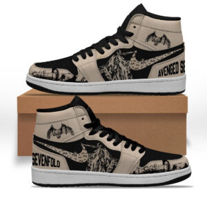 Avenged Sevenfold Air Jordan High Top Shoes - 2711351796