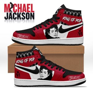 Michael Jackson Air Jordan High Top Shoes - 2711351862
