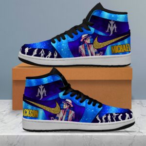 Michael Jackson Air Jordan High Top Shoes - 2711351860