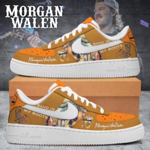 Morgan Wallen Custom Nike Logo AF1 Shoes - 2711351872