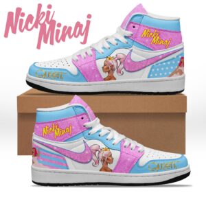 Nicki Minaj Air Jordan High Top Shoes - 2711351902