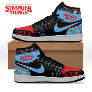Stranger Things Air Jordan High Top Shoes - 2711351933