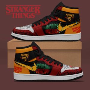 Stranger Things Air Jordan High Top Shoes - 2711351934