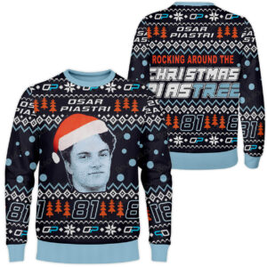 Oscar Piastri Unisex Ugly Christmas Sweater - 2711351746