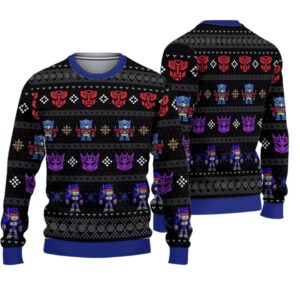Transformers Unisex Ugly Christmas Sweater - 2711351789