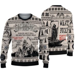 Avenged Sevenfold Unisex Ugly Christmas Sweater - 2711351696