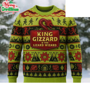 King Gizzard Unisex Ugly Christmas Sweater - 2711351715
