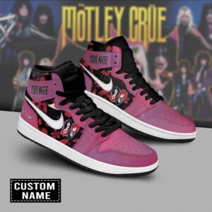 Motley Crue Air Jordan High Top Shoes - 2711351888