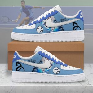 Novak Djokovic Custom Nike Logo AF1 Shoes - 2711351909