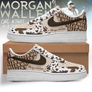 Morgan Wallen Custom Nike Logo AF1 Shoes - 2711351878