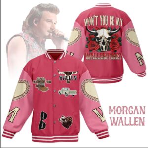 Morgan Wallen 3D Baseball Button Jacket - 2711352024