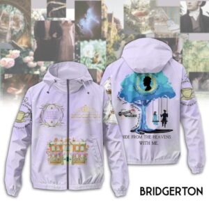 Bridgerton Windbreaker Jacket - 2711352228