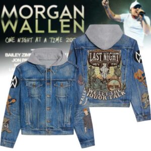 Morgan Wallen 2D Hooded Denim Jacket - 2711351977