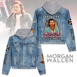 Morgan Wallen 2D Hooded Denim Jacket - 2711351976