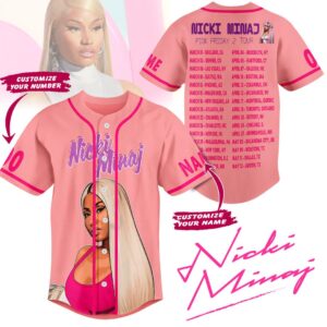 Nicki Minaj Unisex Adult / Kid Baseball Jersey - 2711352108